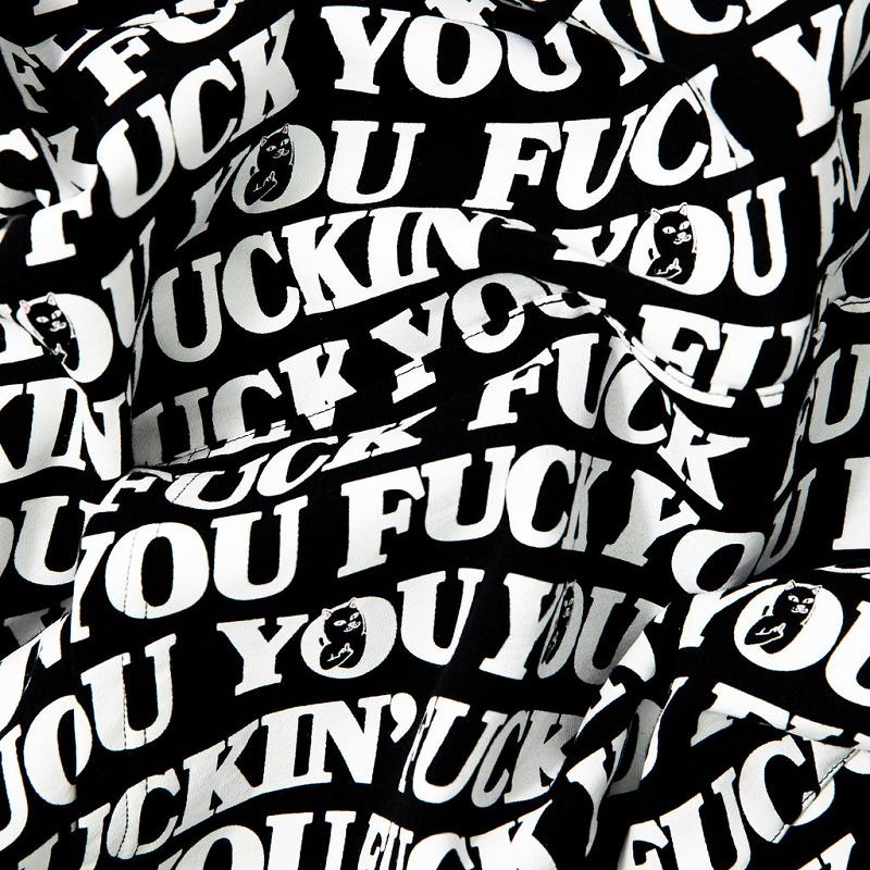 Ripndip Fuck You Hoodie Black | CA RW2582