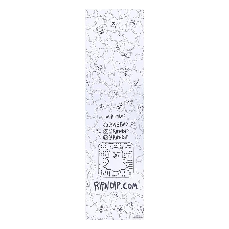 Ripndip Fuckin Fuck Grip Tape Skateboard Black | CA IS2720