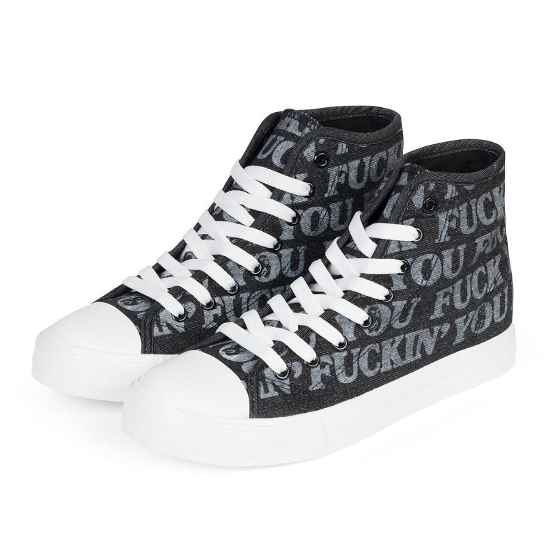 Ripndip Fuckin Fuck High Top High Tops Black | CA GL2040