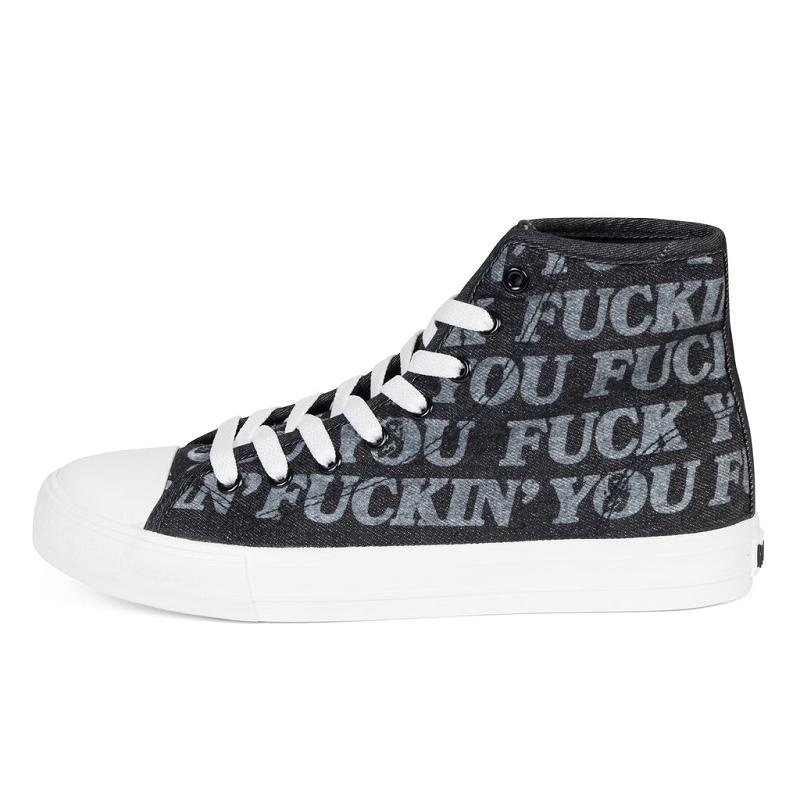 Ripndip Fuckin Fuck High Top High Tops Black | CA GL2040