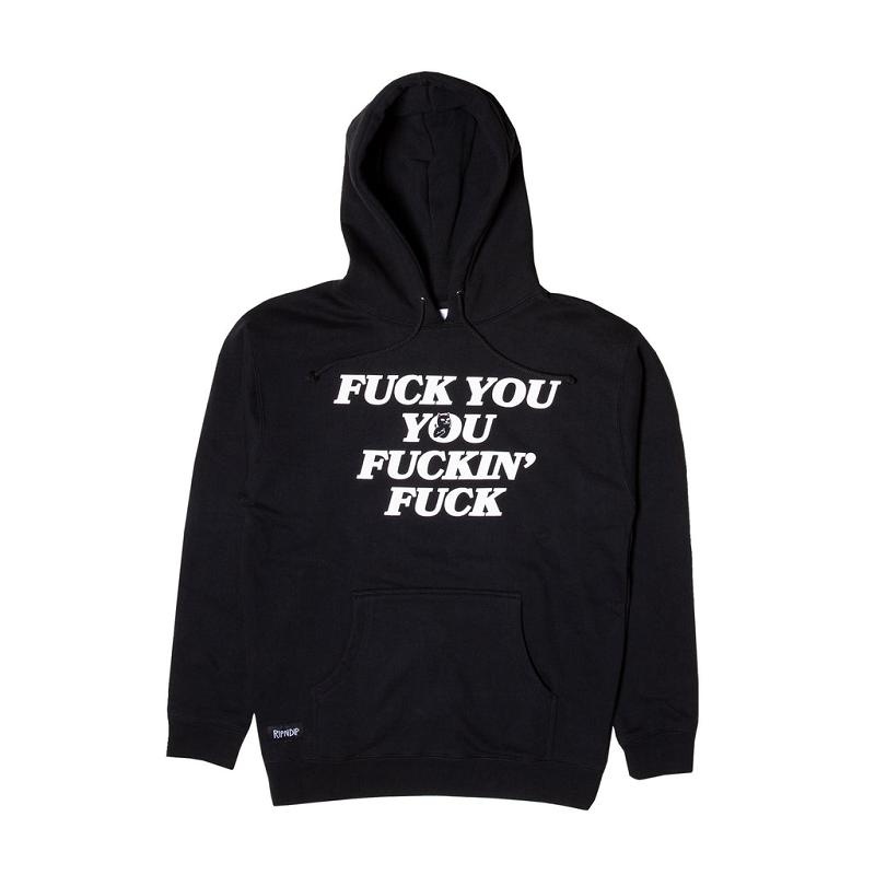 Ripndip Fucking Fuck Hoodie Black | CA KI2620