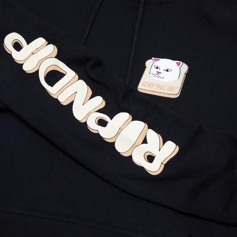 Ripndip Gluten Free Hoodie Black | CA TV2581