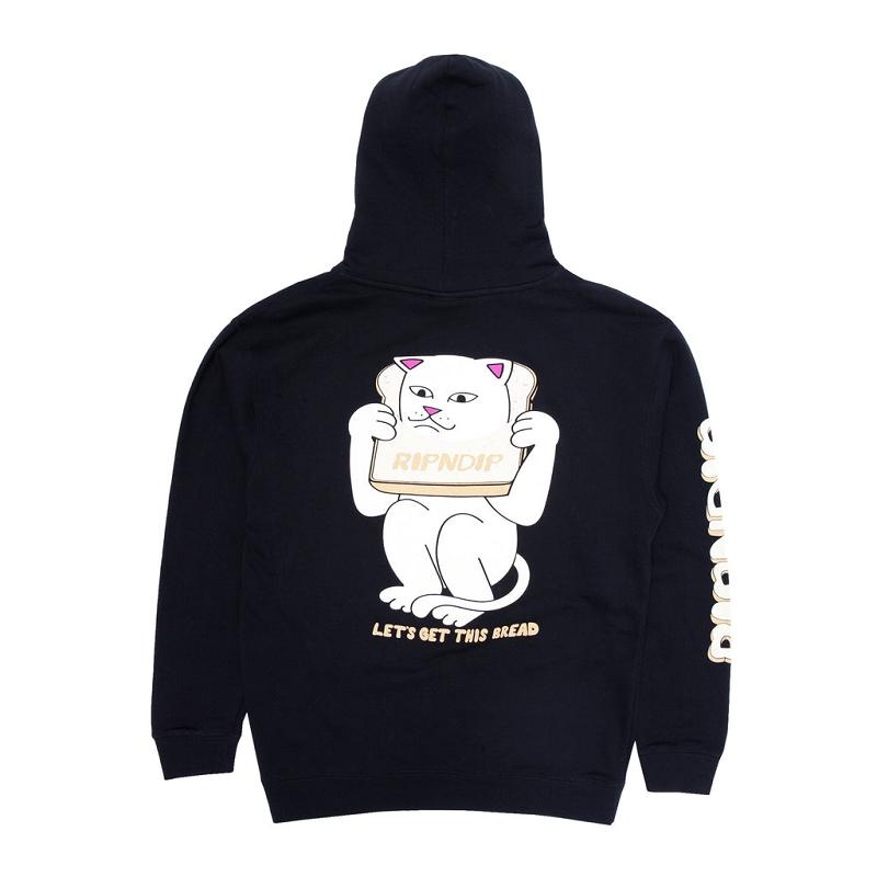 Ripndip Gluten Free Hoodie Black | CA TV2581