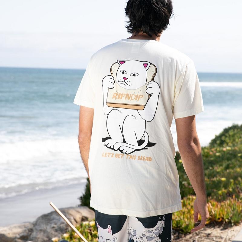 Ripndip Gluten Free Shirts Beige | CA DN2313