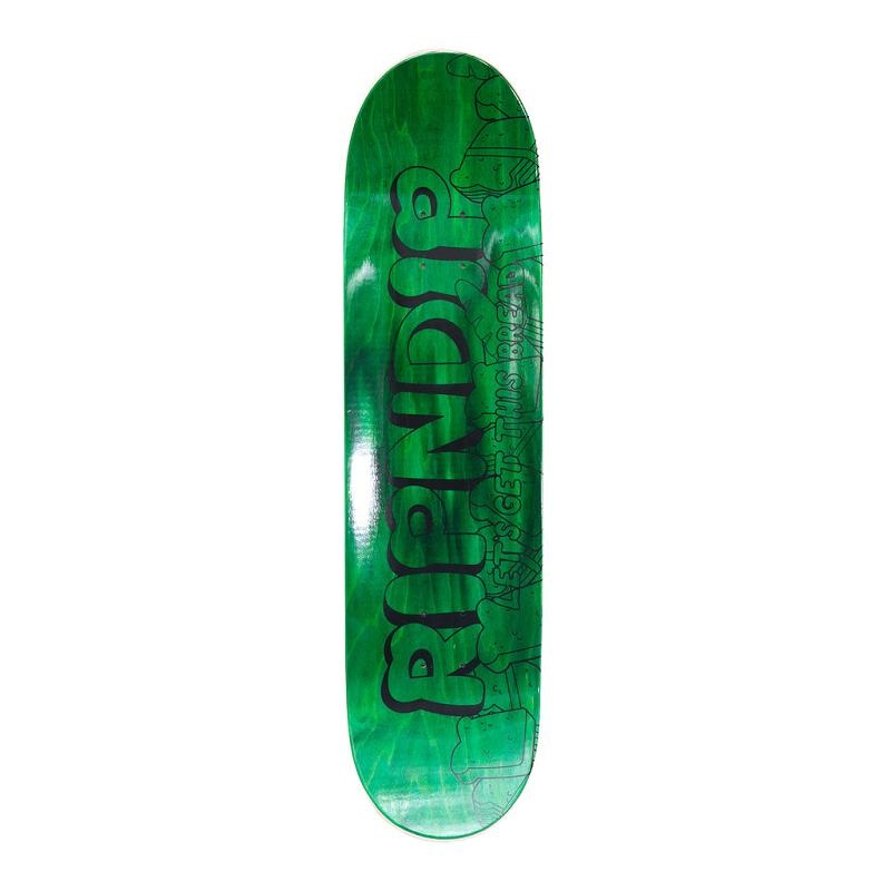 Ripndip Gluten Free Skateboard Black | CA YU2722