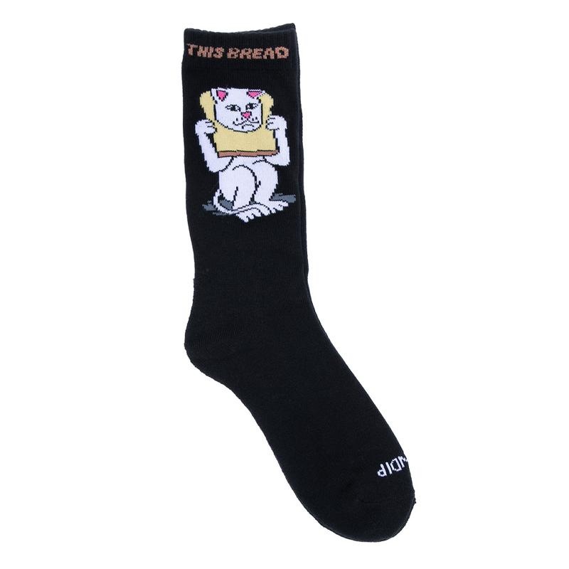 Ripndip Gluten Free Socks Black | CA AP2672