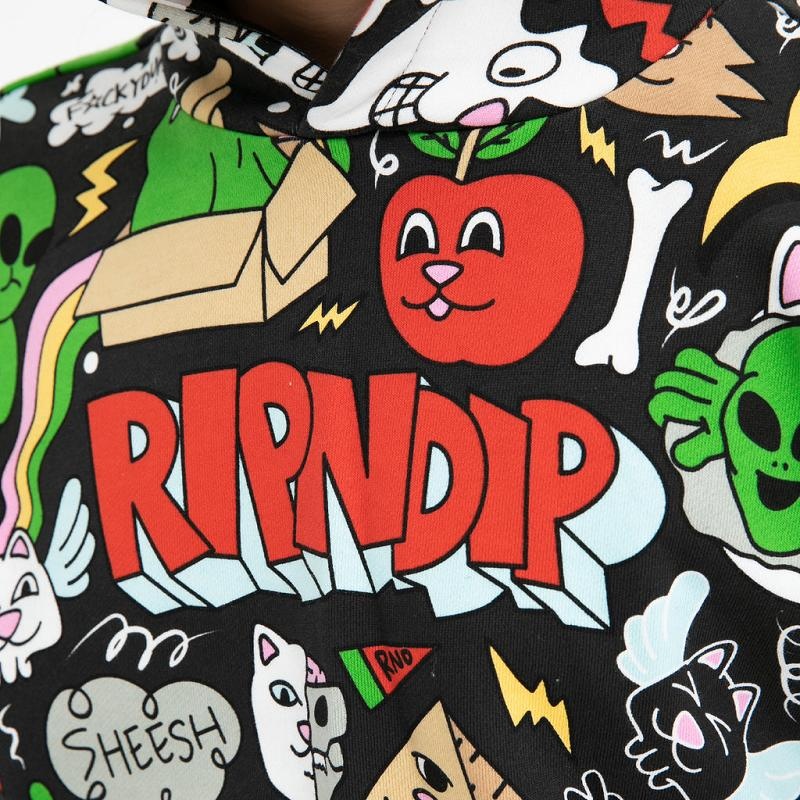 Ripndip Good Days Hoodie Black | CA FM2546