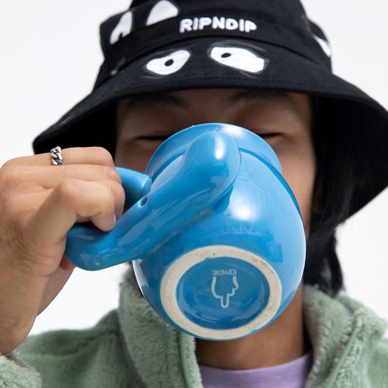 Ripndip Got Greens Ceramic Coffee Mug Pipe Accessories Blue | CA TV2794