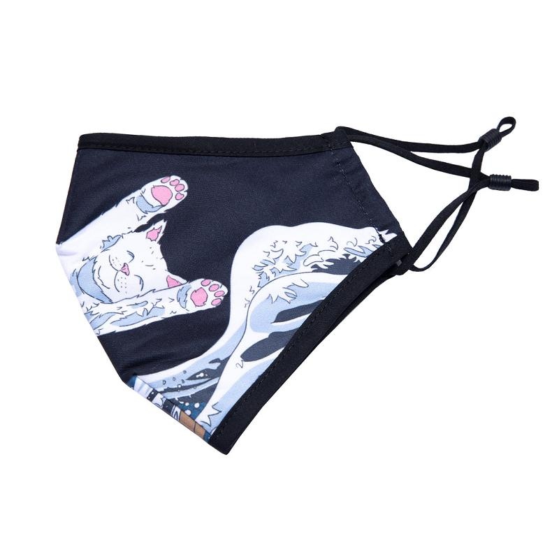 Ripndip Great Wave Face Mask Accessories Multicolor | CA TV2962