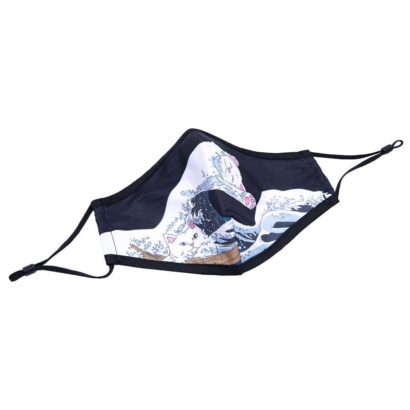 Ripndip Great Wave Face Mask Accessories Multicolor | CA TV2962