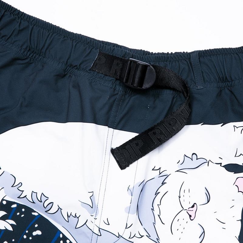 Ripndip Great Wave Swim Shorts Navy | CA CE2203