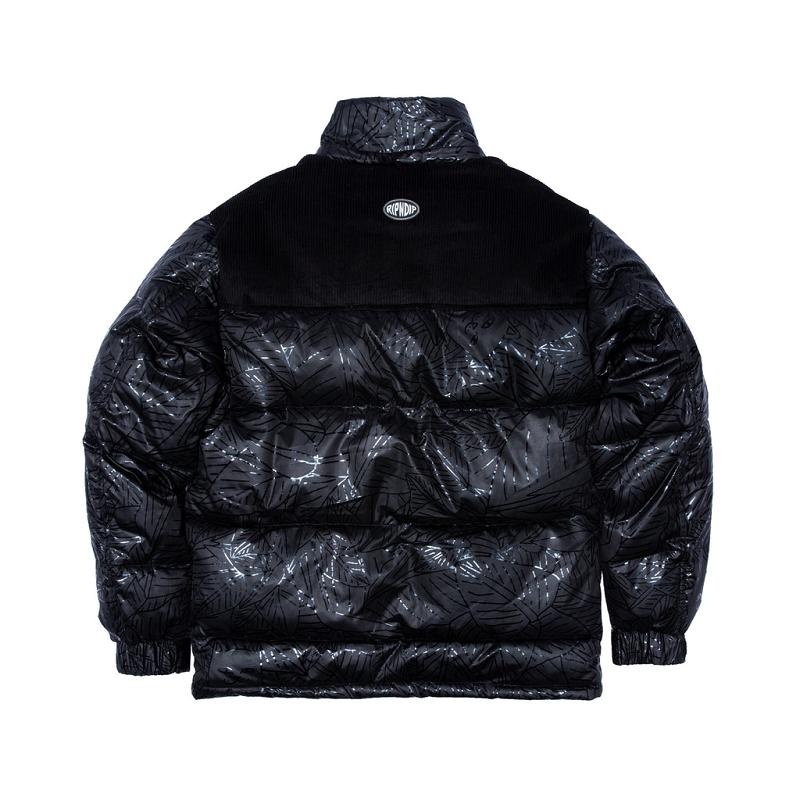 Ripndip Griffith Hooded Puffer Jackets Black | CA UT2501