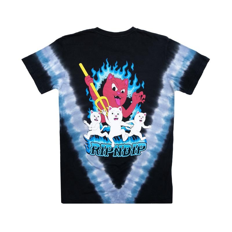 Ripndip Hades Shirts Blue / Black | CA MA2352