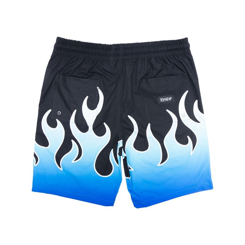 Ripndip Hades Swim Shorts Black | CA IS2189