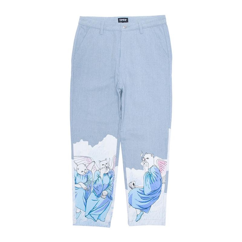 Ripndip Heaven And Hell Denim Pants Light Wash | CA EX2401