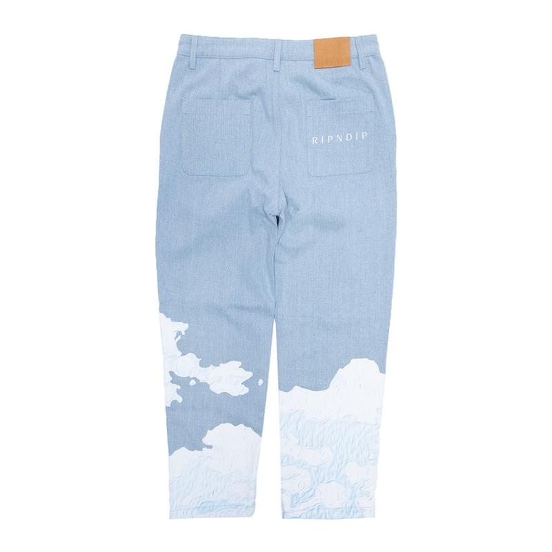 Ripndip Heaven And Hell Denim Pants Light Wash | CA EX2401