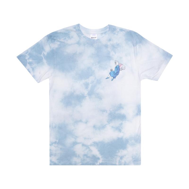 Ripndip Heaven And Hell Shirts Blue Wash | CA LH2333