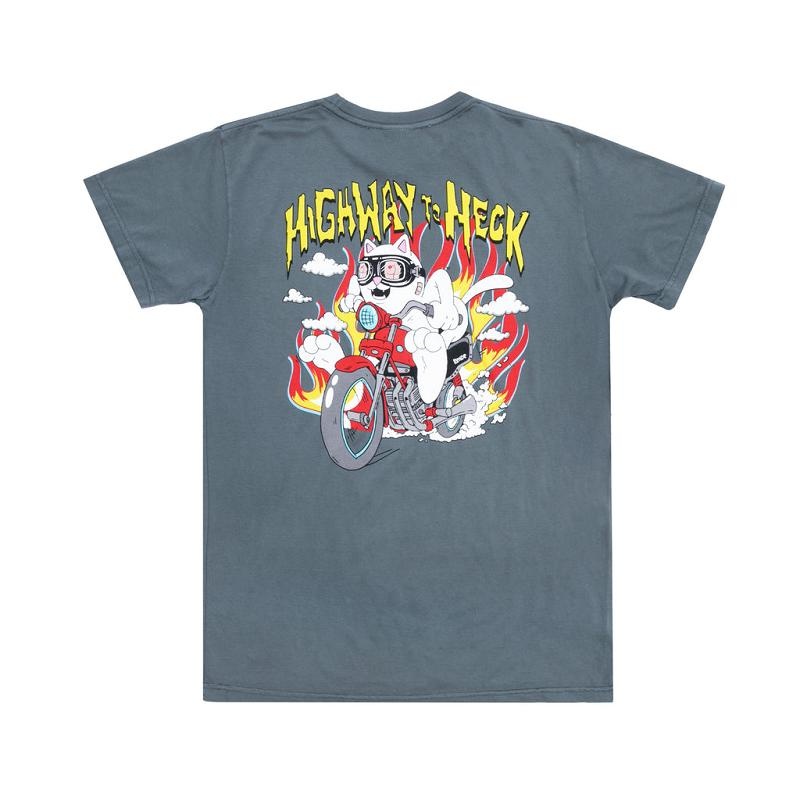 Ripndip Highway To Heck Shirts Grey | CA HK2362