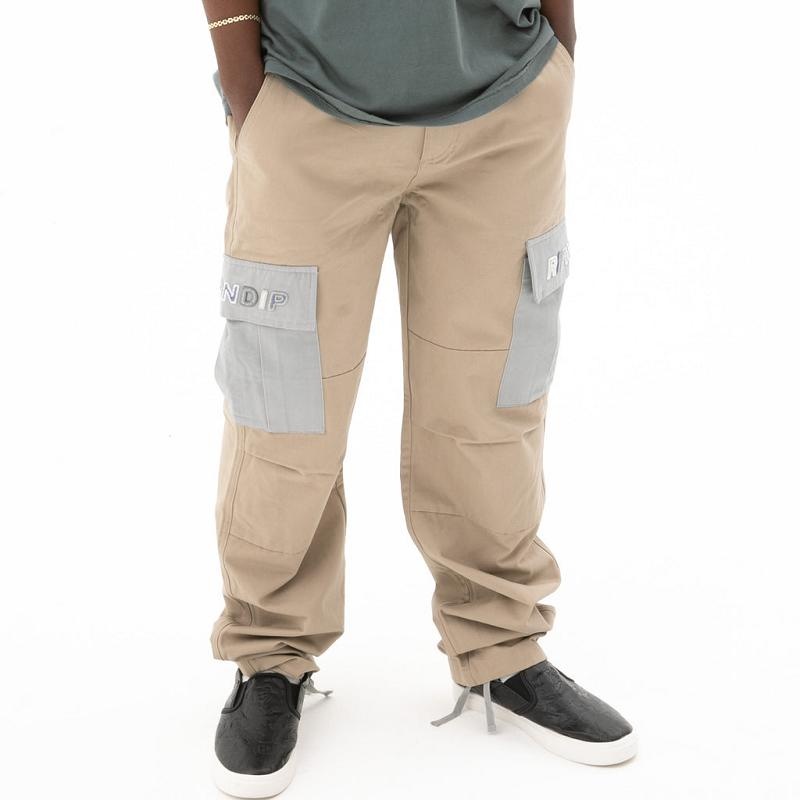 Ripndip Holy Cargo Pants Brown | CA QZ2403