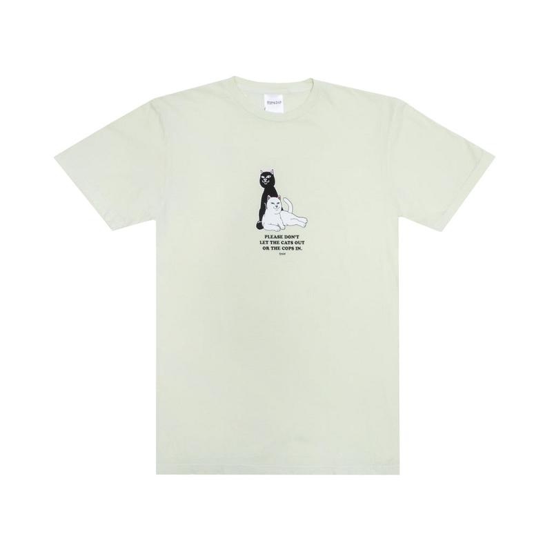 Ripndip Keep The Cats In Shirts Light Green | CA LH2252