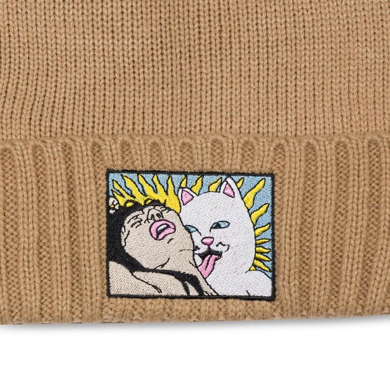 Ripndip Lady Friend Beanie Brown | CA IS2085