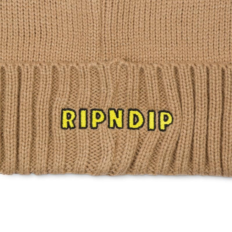 Ripndip Lady Friend Beanie Brown | CA IS2085