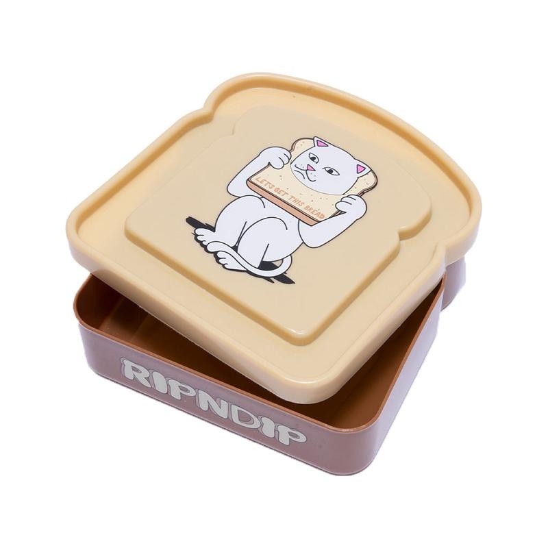 Ripndip Lets Get This Bread Sandwich Box Accessories Brown | CA IS2817