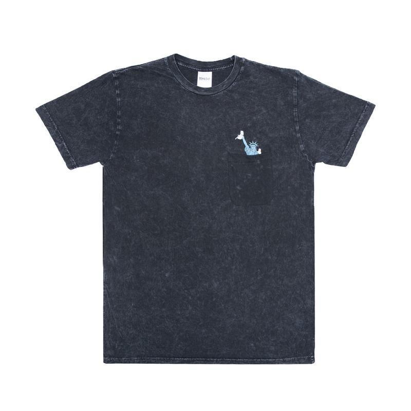 Ripndip Liberty Shirts Black Wash | CA WY2324