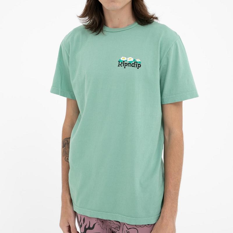 Ripndip Lifes A Trip Shirts Deep Green | CA NB2258