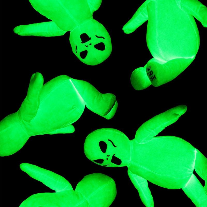 Ripndip Lord Alien Glow In The Dark Plush Accessories Green | CA XF2901