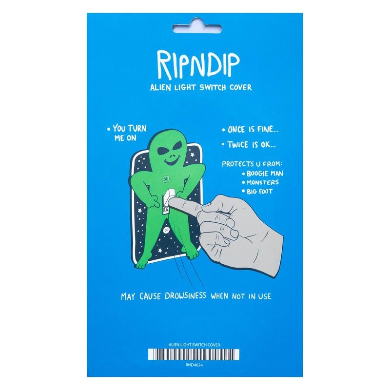 Ripndip Lord Alien Light Switch Accessories Green | CA AP2956