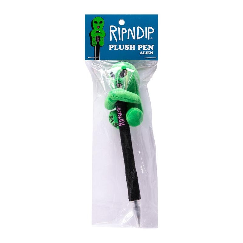 Ripndip Lord Alien Plush Pen Accessories Green | CA XF2946