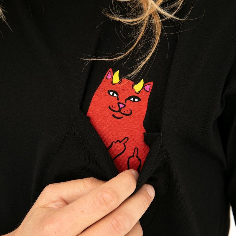 Ripndip Lord Devil Pocket Shirts Black | CA UT2345