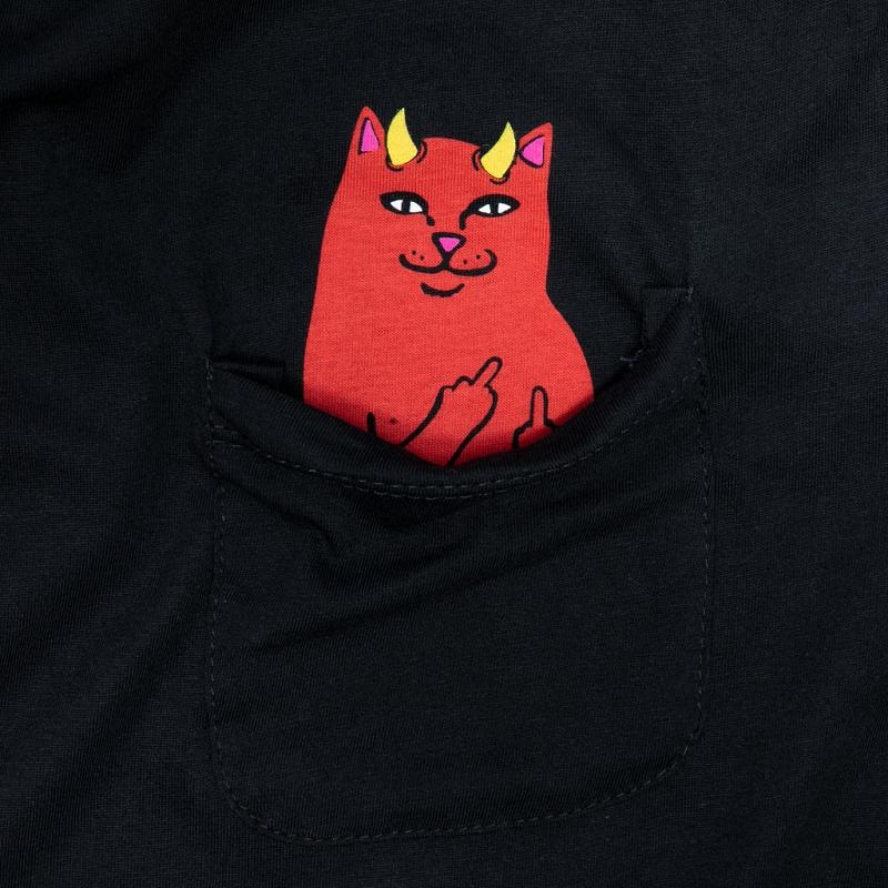 Ripndip Lord Devil Pocket Shirts Black | CA UT2345