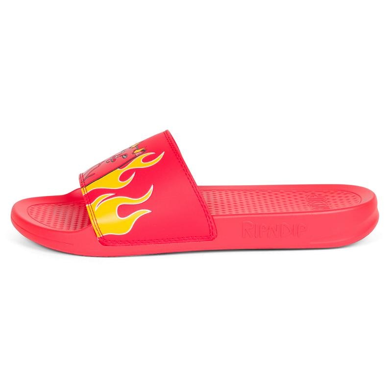 Ripndip Lord Devil Slides Red | CA GL2014