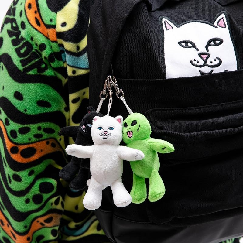 Ripndip Lord Jermal Plush Keychain Accessories Black | CA DN2954