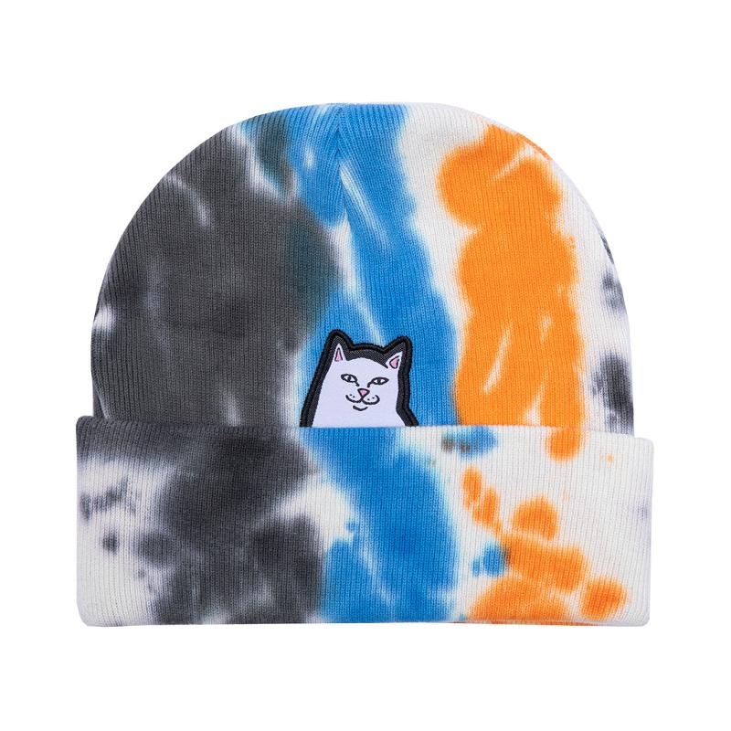 Ripndip Lord Nermal Beanie Blue / Orange | CA JJ2094