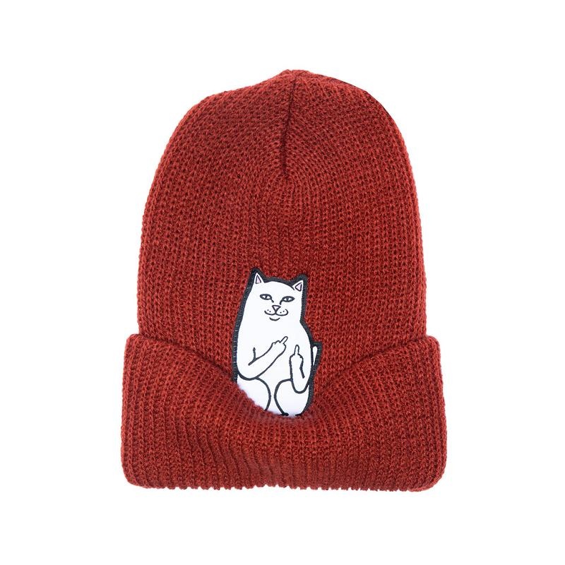 Ripndip Lord Nermal Beanie Brown | CA RW2107