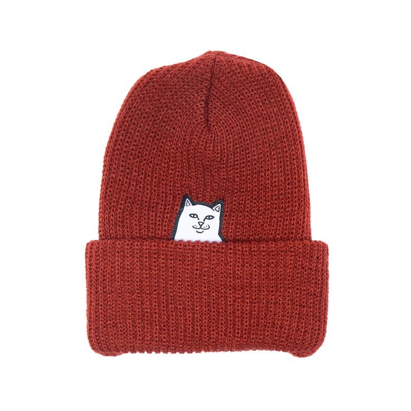 Ripndip Lord Nermal Beanie Brown | CA RW2107