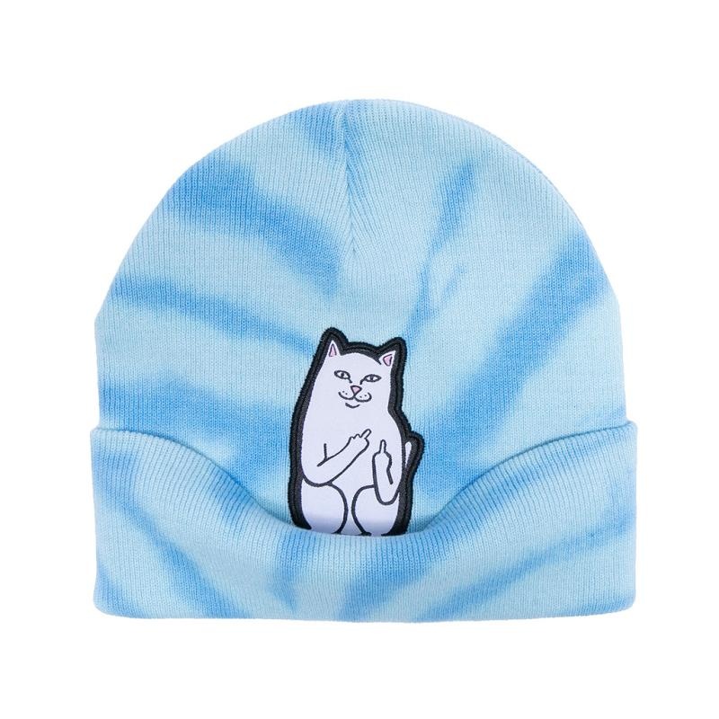 Ripndip Lord Nermal Beanie Light Blue | CA WY2105