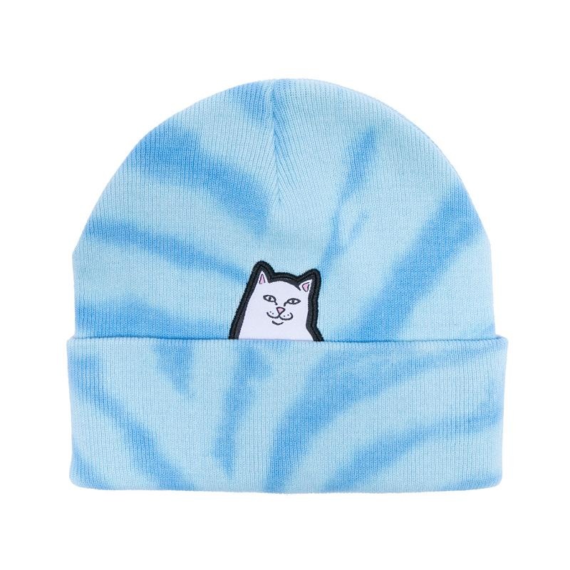 Ripndip Lord Nermal Beanie Light Blue | CA WY2105