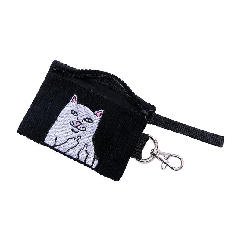 Ripndip Lord Nermal Card Holder Accessories Black | CA SO2813