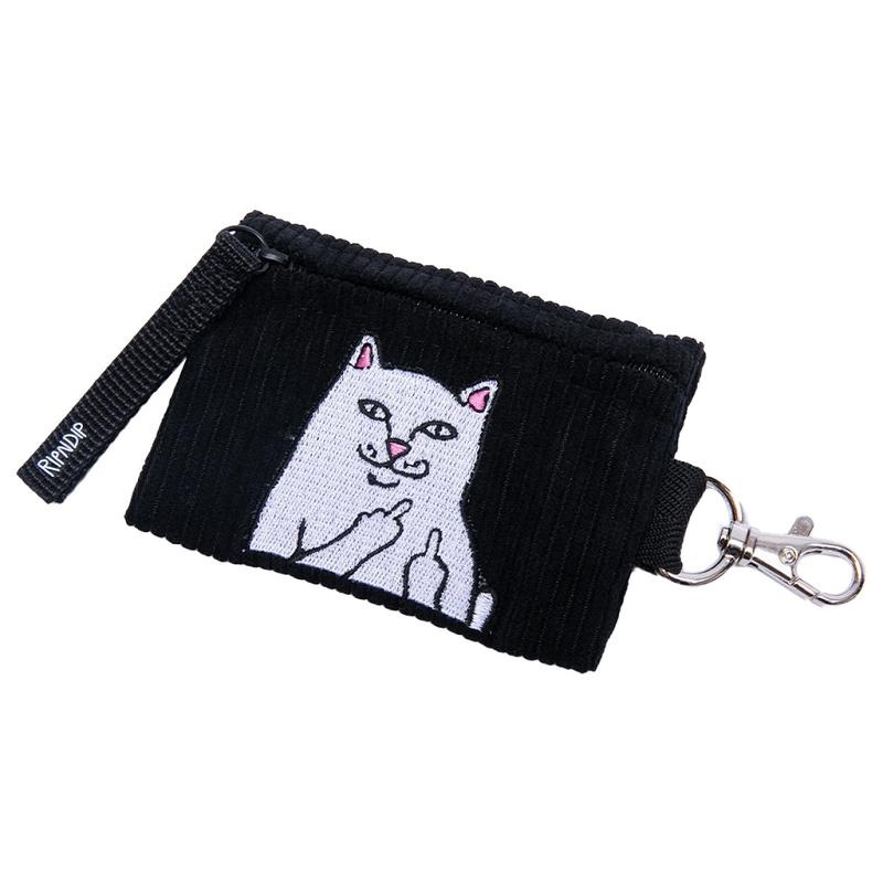 Ripndip Lord Nermal Card Holder Accessories Black | CA SO2813