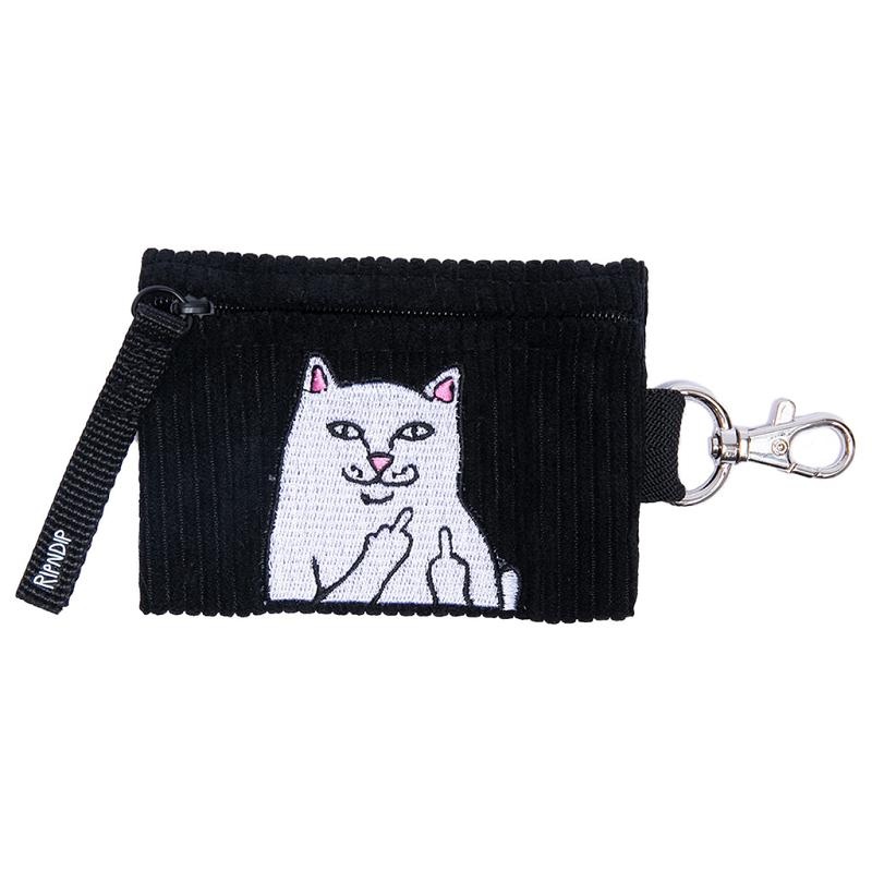 Ripndip Lord Nermal Card Holder Accessories Black | CA SO2813