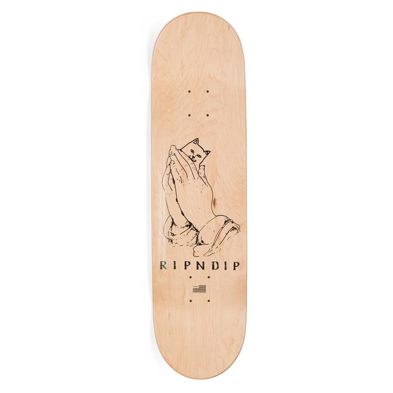 Ripndip Lord Nermal Drug From God Skateboard White | CA DN2697