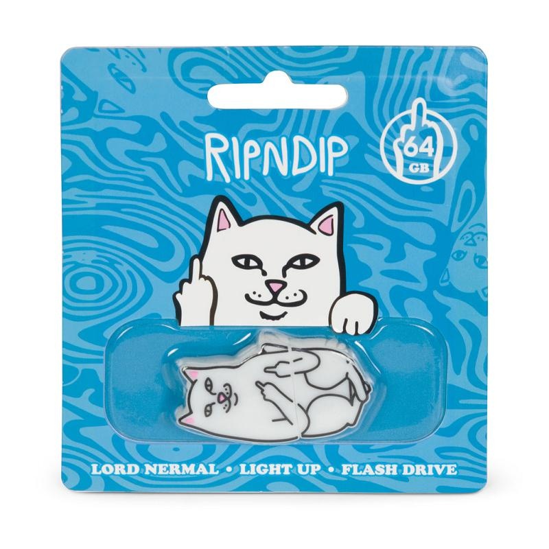 Ripndip Lord Nermal Flash Drive Accessories White | CA WY2779