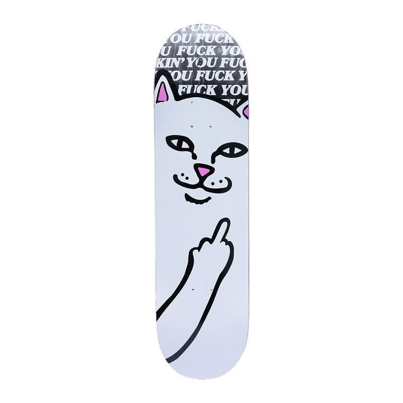 Ripndip Lord Nermal Fuckin Fuck Skateboard Black | CA SO2698