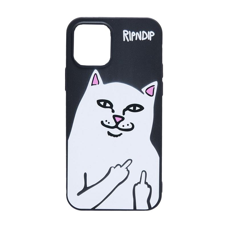 Ripndip Lord Nermal Iphone Case Accessories Black | CA QZ2798