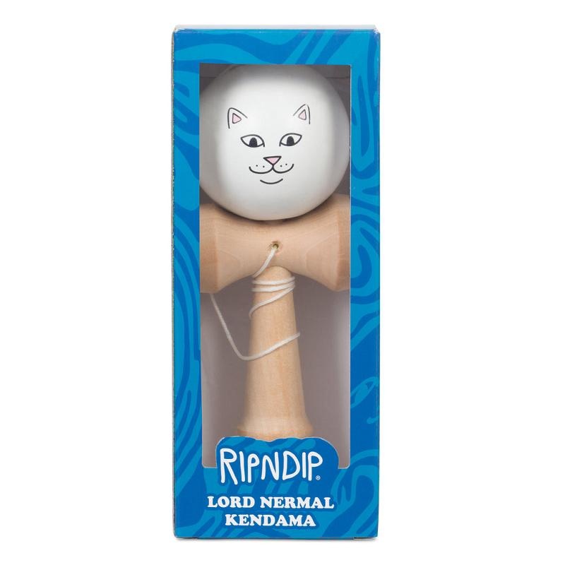 Ripndip Lord Nermal Kendama Accessories White | CA CE2758