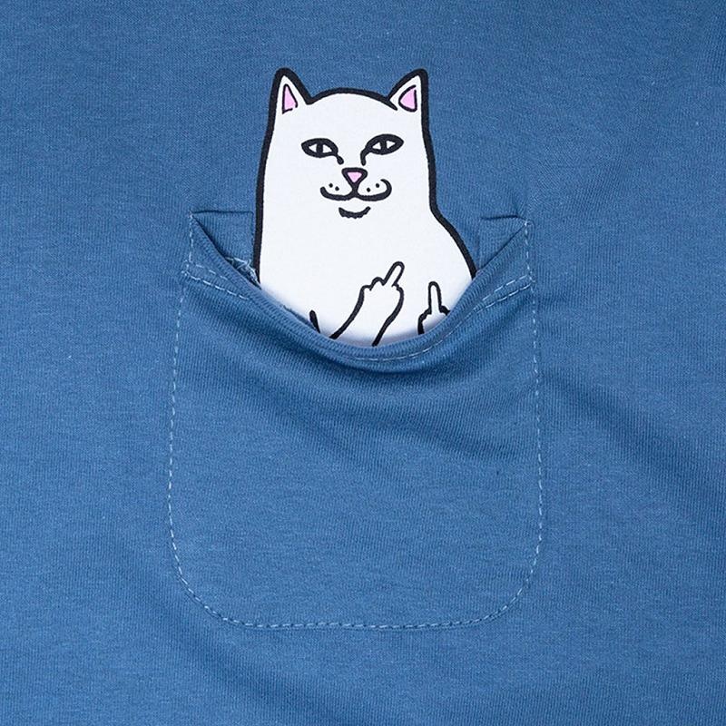 Ripndip Lord Nermal Long Sleeve Blue | CA CE2460